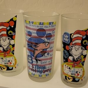 Dr. Seuss Cat in the Hat Glass Set